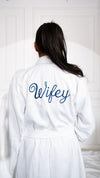 Personalized WIFEY Kensington Terry Toweling Robe