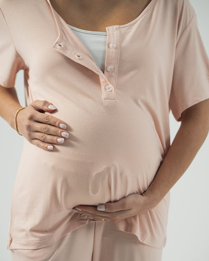 Soft Sleep Pajama Set - Maternity