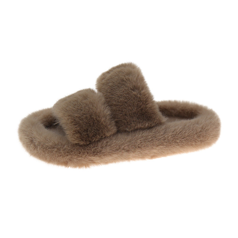 Fuzzy Bliss - Lounging Slippers