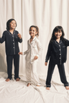 Kiddy Bamboo Trouser Pyjamas - White